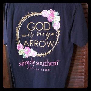 Simply Southern God is my Arrow T-shirt
